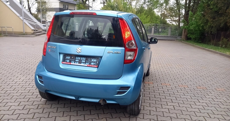 Suzuki Splash cena 18999 przebieg: 149365, rok produkcji 2012 z Kraków małe 352